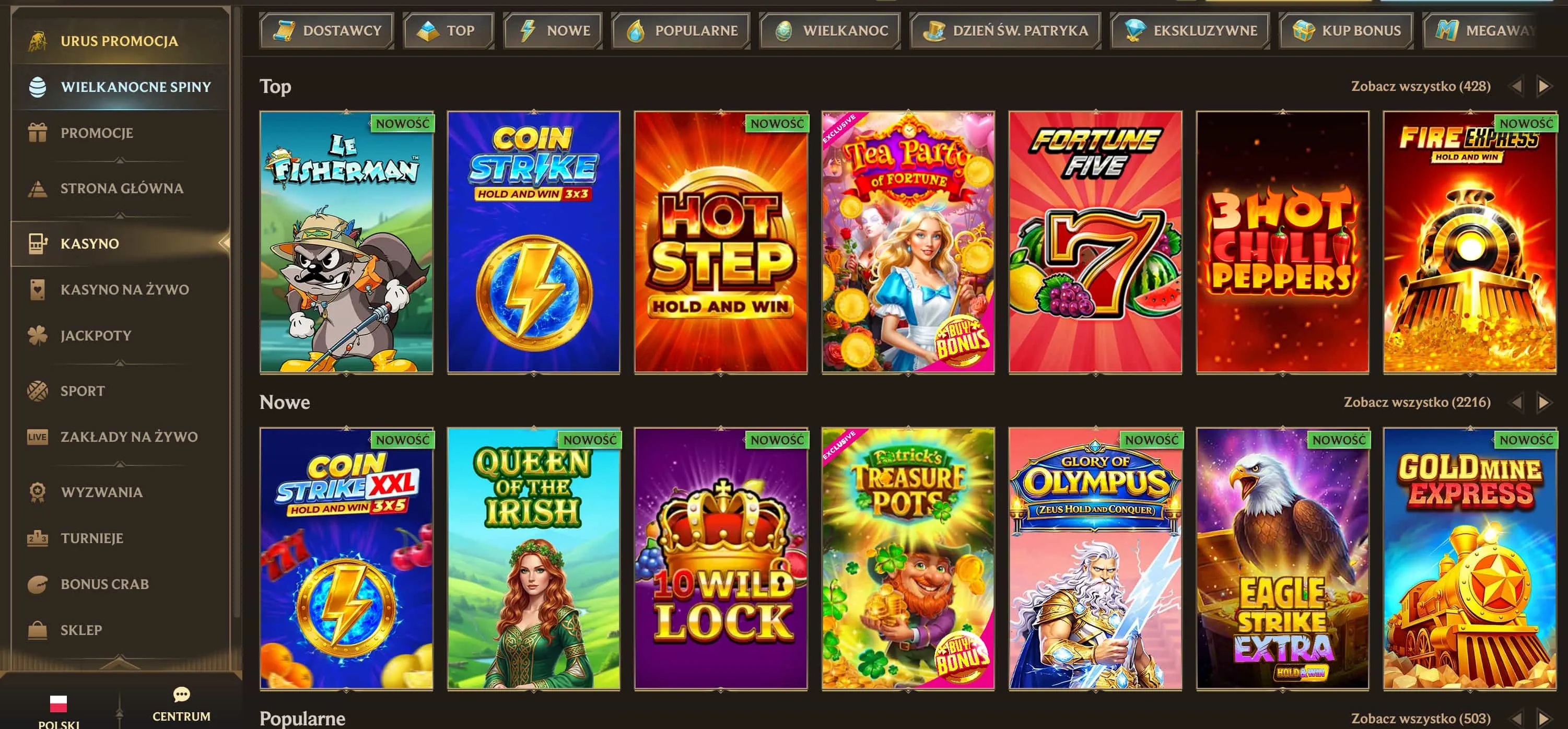 Gra w Realz Casino – przegląd wszystkich kategorii Gra w Realz Casino – przegląd wszystkich kategorii